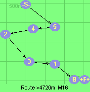Route >4720m  M16