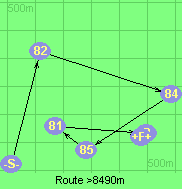 Route >8490m