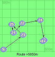 Route >5850m