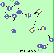 Route >2670m  M16