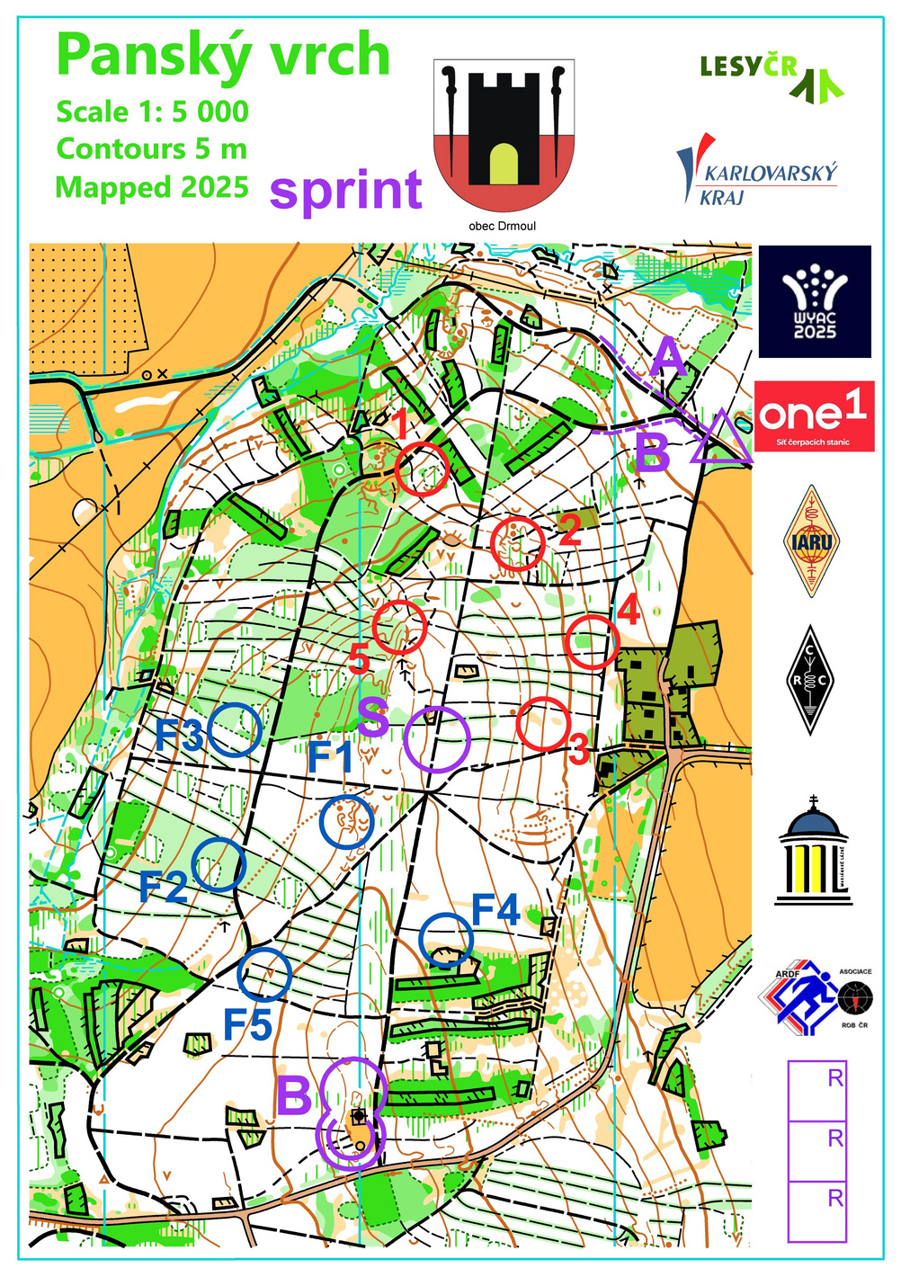 Sprint karta WYAC 2025