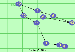 Route >5110m