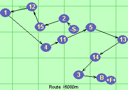 Route >6080m