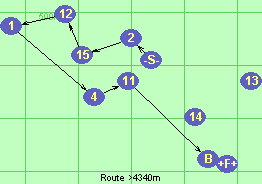 Route >4340m