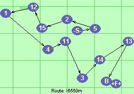 Route >6550m