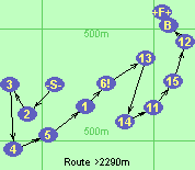 Route >2290m