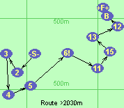 Route >2030m