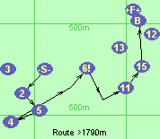 Route >1790m