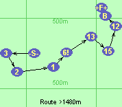 Route >1480m