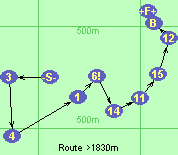 Route >1830m