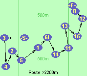 Route >2200m