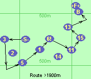 Route >1900m