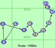 Route >1950m