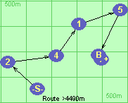 Route >4490m
