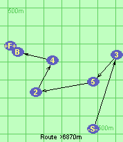Route >6870m