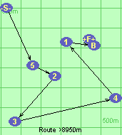 Route >8950m