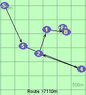 Route >7110m