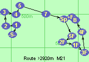 Route >2920m  M21